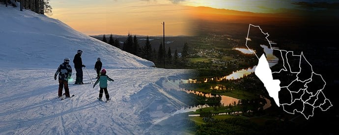 View from Kläppen.