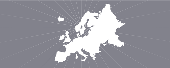 Dalarna in Europe.